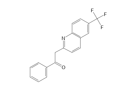 2-[6-(trifluoromethyl)-2-quinolyl]acetophenone