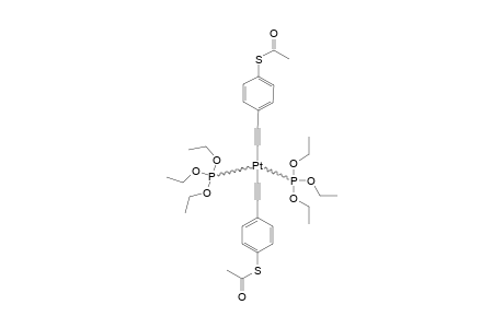 TRANS-[(4-AC-S-C6H4-C-C)2-PT-(P(OET)3)2]