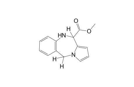 10,11-dihydro-5H-pyrrolo[2,1-c][1,4]benzodiazepine-11-carboxylic acid, methyl ester