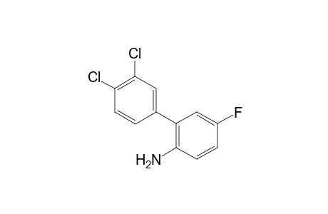 3',4'-Dichloro-5-fluorobiphenyl-2-amine