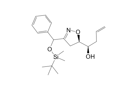 (R)3-(R)[.alpha.-(t-Butyldimethylsilyl)oxybenzyl]-5-(1'-hydroxy-3'-buten-1'-yl)-isoxazoline