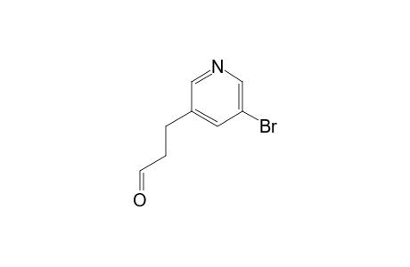 3-(5-Bromopyridin-3-yl)propanal