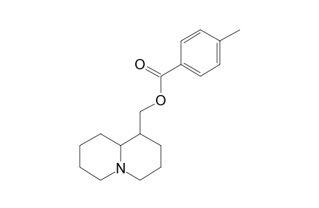 4-Methylbenzoic acid, (octahydroquinolizin-1-yl)methyl ester