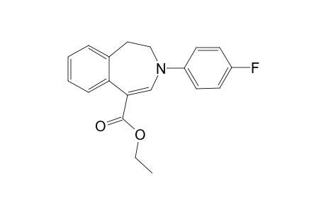 Ethyl 3-(4-fluorophenyl)-2,3-dihydro-1H-benzo[d]azepine-5-carboxylate