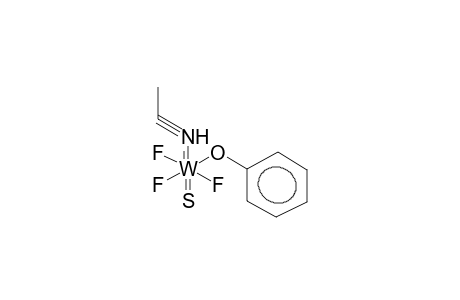 TRIFLUOROPHENOXYTHIOTUNGSTENE-ACETONITRILE COMPLEX