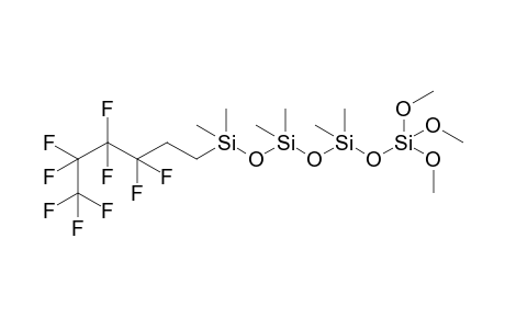 7-(3,3,4,4,5,5,6,6,6-nonafluorohexyl)-3,3,5,5,7,7-hexamethyl-1,1,1-trimethoxypentasiloxane