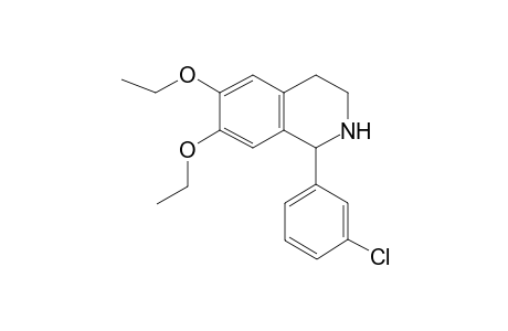 1-(3-Chlorophenyl)-6,7-diethoxy-1,2,3,4-tetrahydroisoquinoline