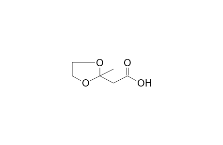 (2-Methyl-1,3-dioxolan-2-yl)acetic acid