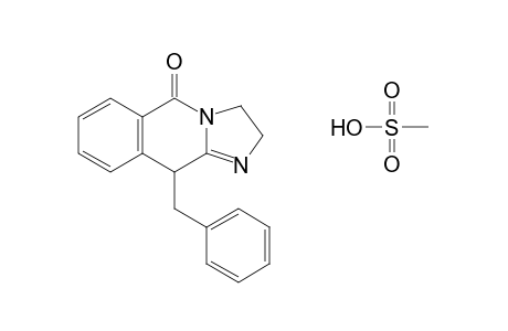 10-benzyl-2,10-dihydroimidazo[2,1-b]quinazolin-5(3H)-one, methanesulfonate(1:1)