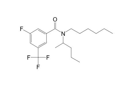 Benzamide, 3-fluoro-5-trifluoromethyl-N-(2-pentyl)-N-hexyl-