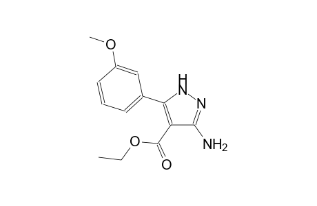 ethyl 3-amino-5-(3-methoxyphenyl)-1H-pyrazole-4-carboxylate