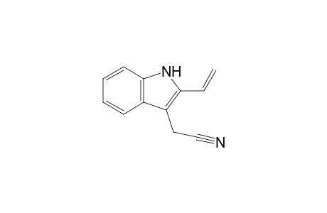2-(2-ethenyl-1H-indol-3-yl)acetonitrile