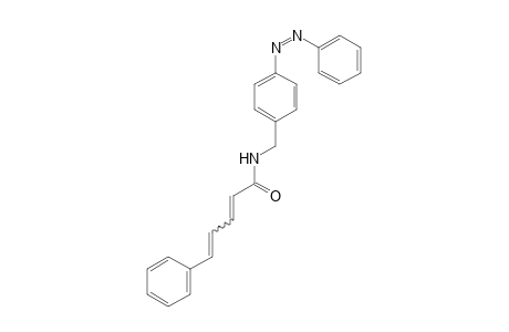 5-Phenyl-N-[p-(phenylazo)benzyl]-2,4-pentadienamide