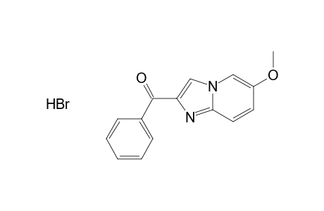 2-Benzoyl-6-methoxyimidazo[1,2-a]pyridine hydrobromide