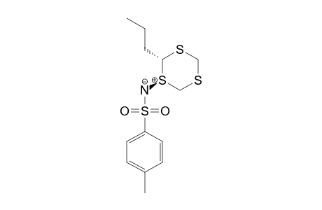 4-METHYL-N-(2-PROPYL-[1,3,5]-TRITHIAN-1-YLIDENE)-BENZENE-SULFONAMIDE