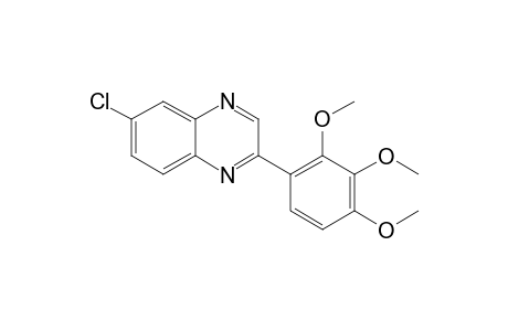 6-Chloro-2-(2,3,4-trimethoxyphenyl)quinoxaline