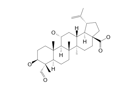 3-BETA,11-ALPHA-DIHYDROXY-LUP-20(29)-EN-23-AL-28-OIC-ACID