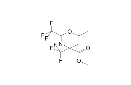 5,6-DIHYDRO-2,4-BIS(TRIFLUOROMETHYL)-4-CARBMETHOXY-6-METHYL-1,3-OXAZINE (DIASTEREOMER 1)