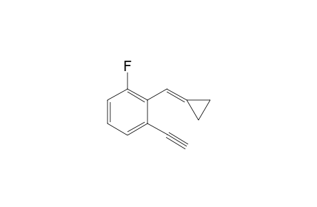 2-(cyclopropylidenemethyl)-1-ethynyl-3-fluorobenzene