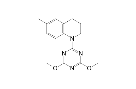 1-(4,6-Dimethoxy-S-triazin-2-yl)-6-methyl-1,2,3,4-tetrahydroquinoline