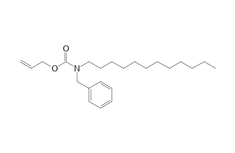 Carbonic acid, monoamide, N-benzyl-N-dodecyl-, allyl ester