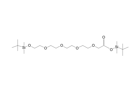 Tert-butyldimethylsilyl 2,2,3,3-tetramethyl-4,7,10,13,16-pentaoxa-3-silaoctadecan-18-oate