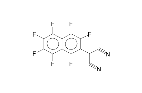 2-PERFLUORONAPHTHALENYLMALONODINITRILE