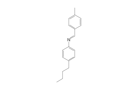 p-butyl-N-(p-methylbenzylidene)aniline