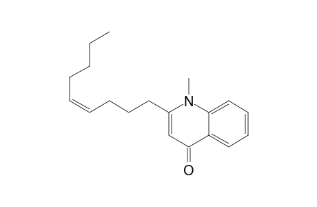 1-METHYL-2-[(Z)-4-NONENYL]-4(1H)-QUINOLONE