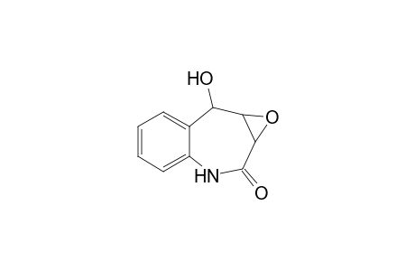 2H-Oxireno[c][1]benzazepin-2-one, 1a,3,8,8a-tetrahydro-8-hydroxy-