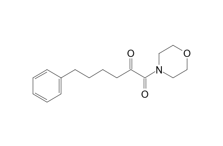 1-Morpholino-6-phenylhexane-1,2-dione