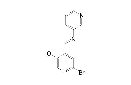 4-bromo-2-[N-(3-pyridyl)formimidoyl]phenol