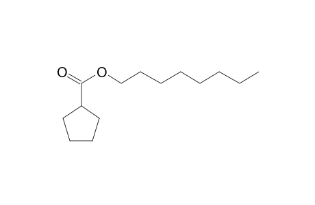 Cyclopentanecarboxylic acid, octyl ester