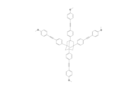 1,3,5,7-TETRAKIS-[4-[(4'-METHOXYPHENYL)ETHYNYL]-PHENYL]-ADAMANTANE