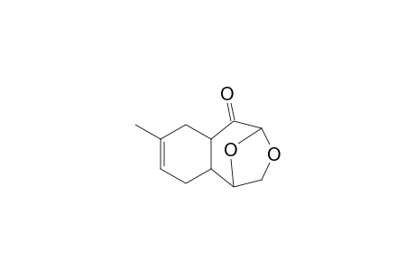 Tricyclo[7.2.1.0(2,7)]dodec-4-en-8-one, 5-methyl-10,12-dioxa-