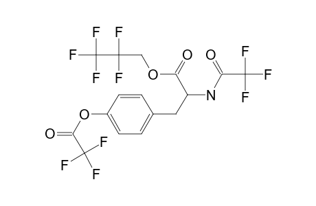 L-Tyrosine, N,o-di(trifluoroacetyl)-, 2,2,3,3,3-pentafluoropropyl ester