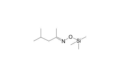 2-Pentanone, 4-methyl-, o-(trimethylsilyl)oxime