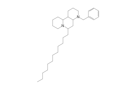 1-Benzyl-9-dodecyl-dodecahydro-2H-1,8a-diazaphenanthrene