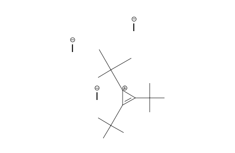 1,2,3-tri(t-Butyl)cyclopropenylium triiodide