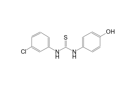 3-(3-chlorophenyl)-1-(4-hydroxyphenyl)thiourea