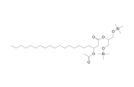 bis[(Trimethylsilyl)oxymethyl]methyl 3-acetoxy-eicosanoate