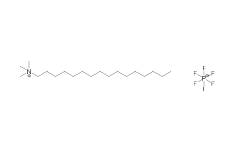 hexadecyltrimethylammonium hexafluorophosphate(1-)