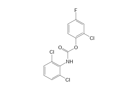 2,6-dichlorocarbanilic acid, 2-chloro-4-fluorophenyl ester