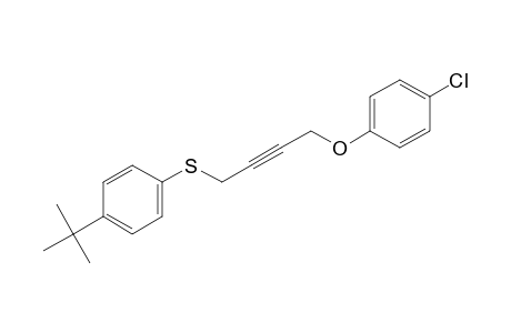 4-[(p-Tert-butylphenyl)thio]-2-butynyl p-chlorophenyl ether