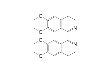 6,6',7,7'-Tetramethoxy-3,3',4,4'-tetrahydro-1,1'-biisoquinoline