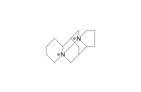 .alpha.-Isosparteine dication