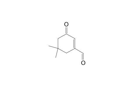 1-Cyclohexene-1-carboxaldehyde, 5,5-dimethyl-3-oxo-