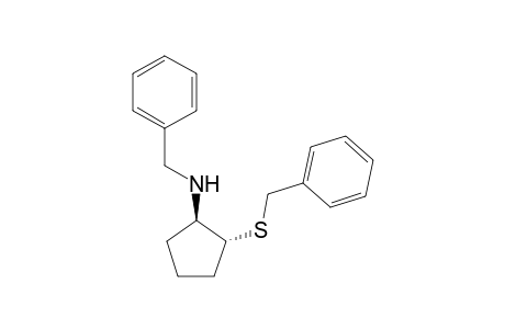 trans-N-Benzyl-2-benzylsulfanycyclopentylamine