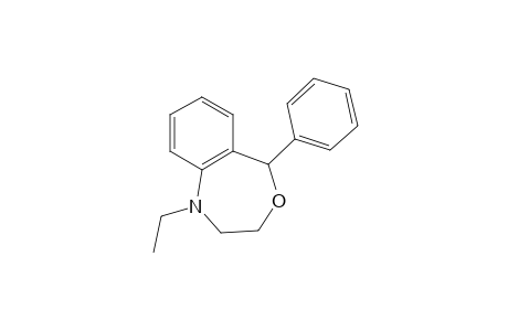 4,1-BENZOXAZEPINE, 1-ETHYL-5-PHENYL- 1,2,3,5-TETRAHYDRO-,