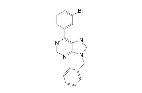 9-Benzyl-6-(3-bromophenyl)-9H-purine